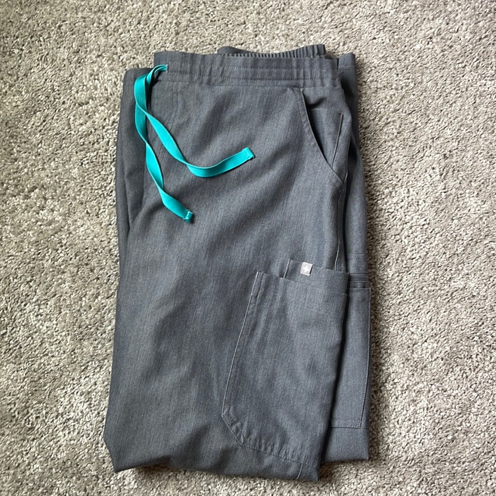 Figs grey scrub pants